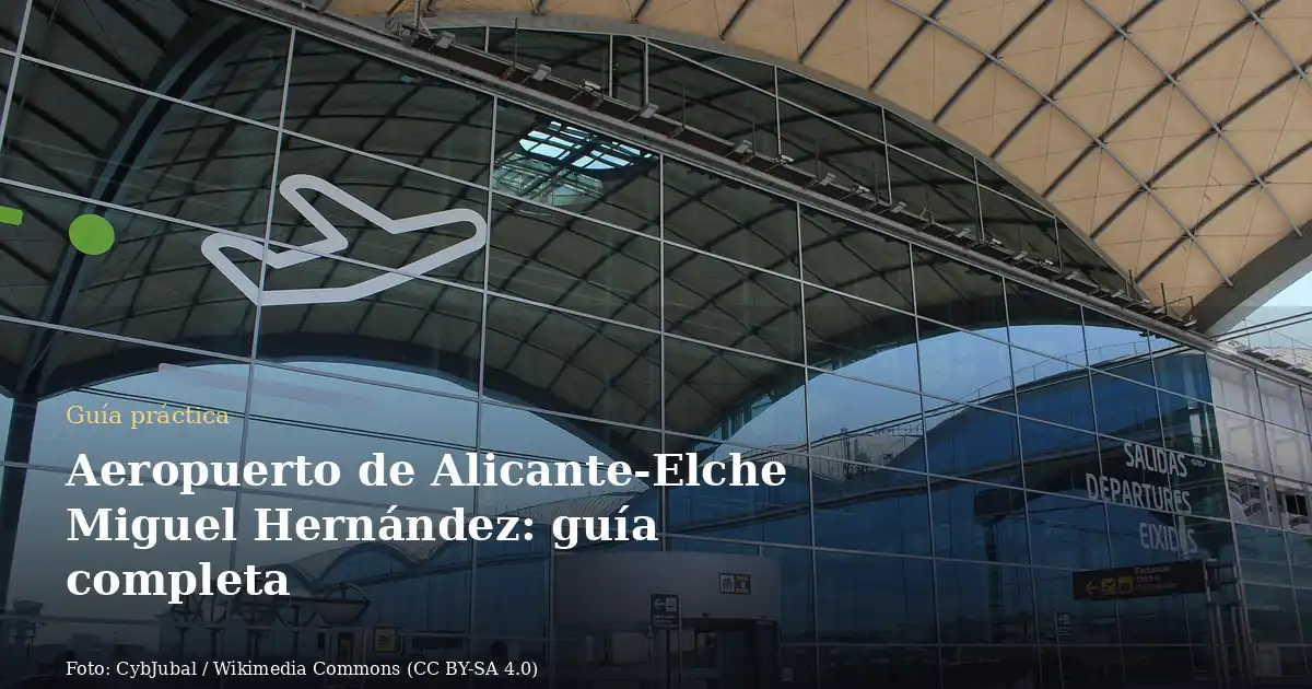 Aeropuerto de Alicante-Elche Miguel Hernández: guía completa
