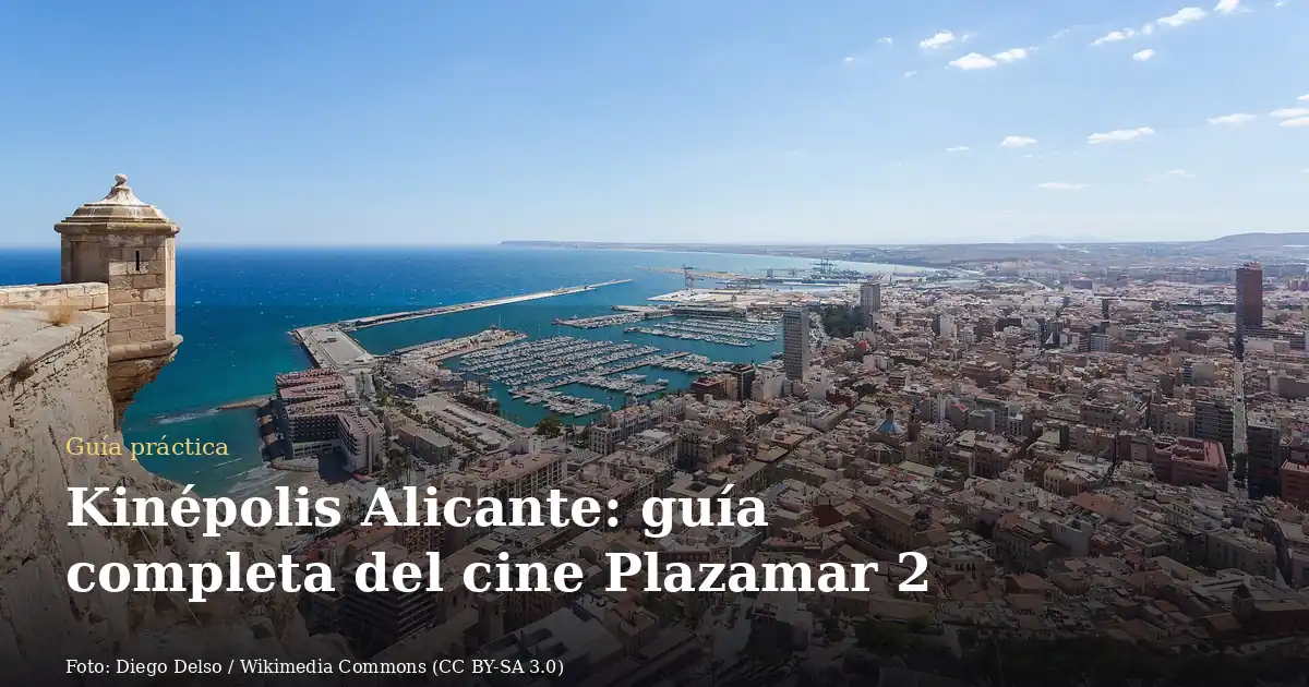 Kinépolis Alicante: guía completa del cine Plazamar 2