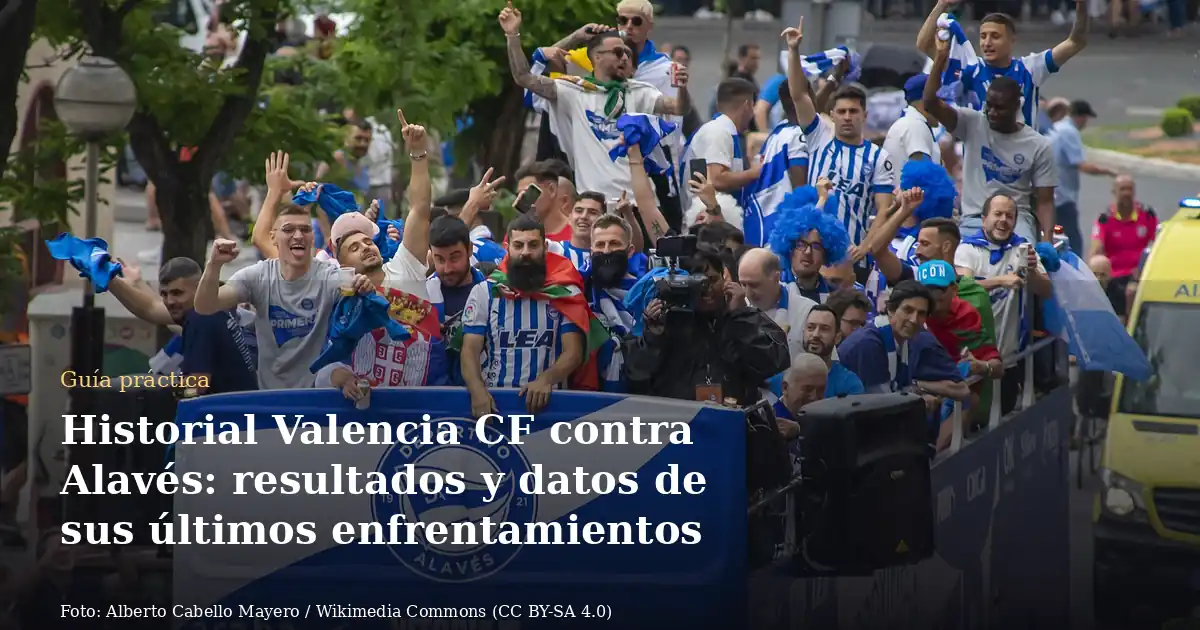 Historial Valencia CF contra Alavés: resultados y datos de sus últimos enfrentamientos