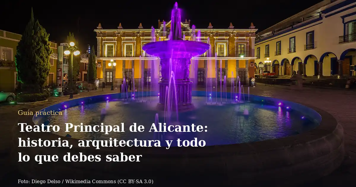 Teatro Principal de Alicante: historia, arquitectura y todo lo que debes saber